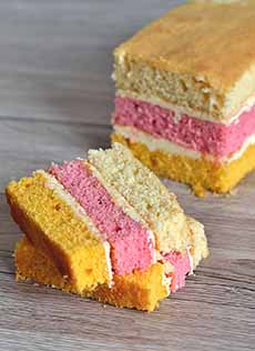 British Angel Cake