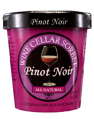 Wine Cellar Sorbet - Pinot Noir Sorbet