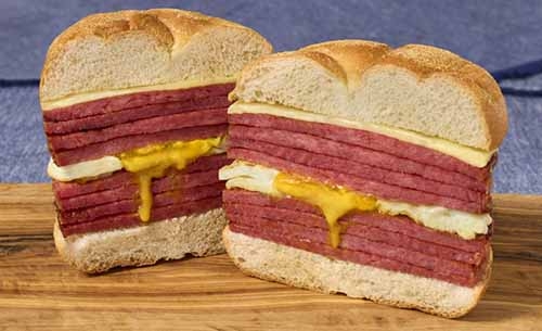 Pork Roll Breakfast Sandwich