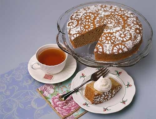 Spice Cake With Constant Comment Tea