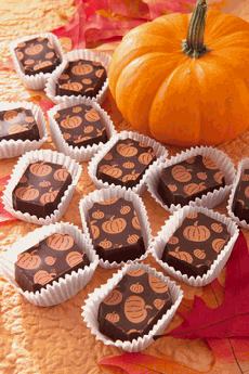 Pumpkin Truffles - Chocolat Celeste