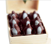 Burdick chocolate penguins