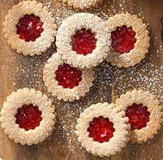 Linzer Cookies