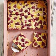 Raspberry Custard Kuchen