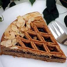 Linzer Torte Slice