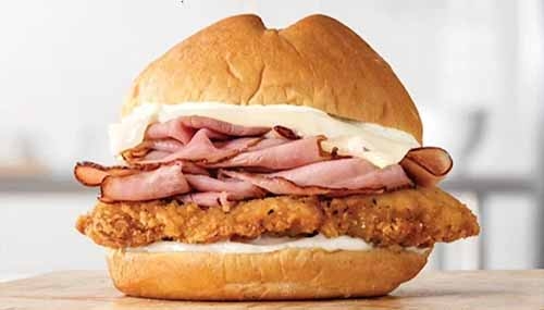 Chicken Cordon Bleu Sandwich