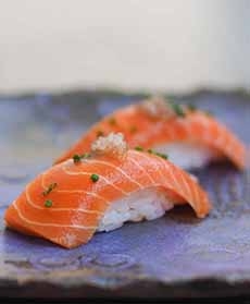 Salmon Nigiri Sushi