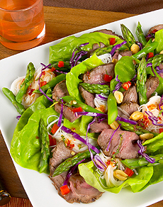 Thai Grilled Lamb & Asparagus Salad