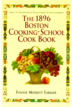 1896 Boston Cooking School Bookbook