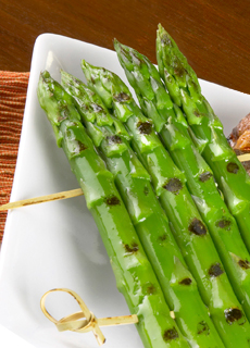 Grilled Rack Of Asparagus