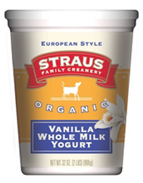Straus Creamery Whole Yogurt