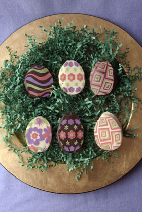 Marshmallow Easter Eggs