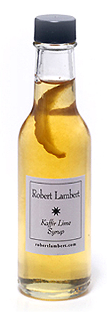 Kaffir Lime Syrup - Robert Lambert