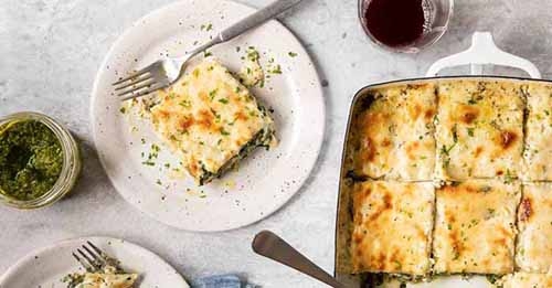 Pesto Lasagna