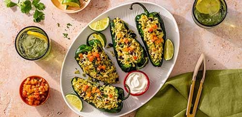 Stuffed Poblano Chiles