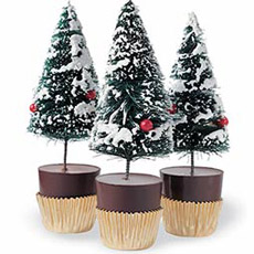Chocolate Christmas Trees
