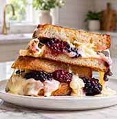 Blackberry Grilled Cheese