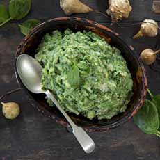 Spinach Mashed Potatoes