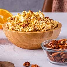 Maple Pecan Popcorn