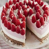 Raspberry Ice Cream Cake