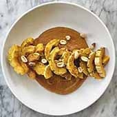 Winter Squash & Peanut Sauce