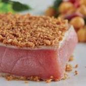 Pretzel-Crusted Tuna