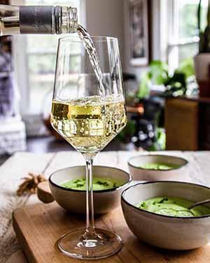 Vermentino With Cucumber Soup
