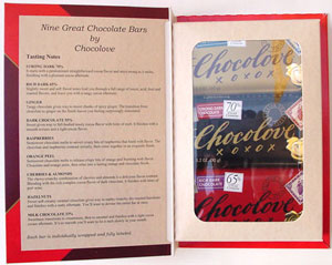 Nine Great Chocolate Bars gift box