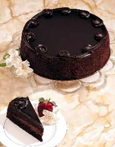 Chocolate Satin Cake