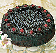 Chocolate Chambord Cake