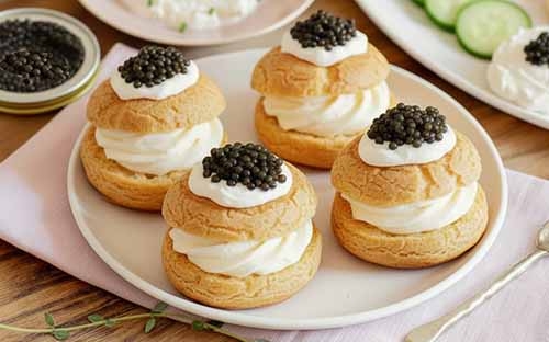 Caviar Cream Puffs