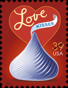 Hershey's Kiss Stamp